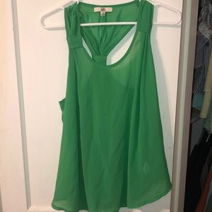 Ya brand size S green tank